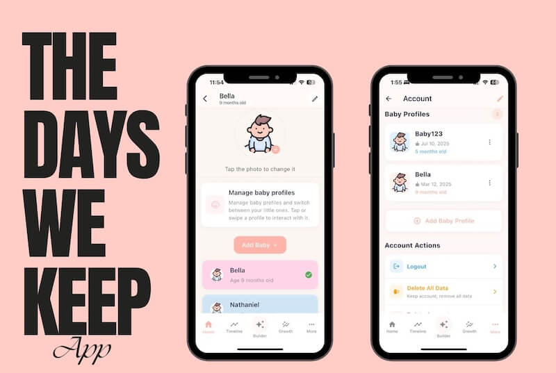 Multi-Baby Profiles Interface